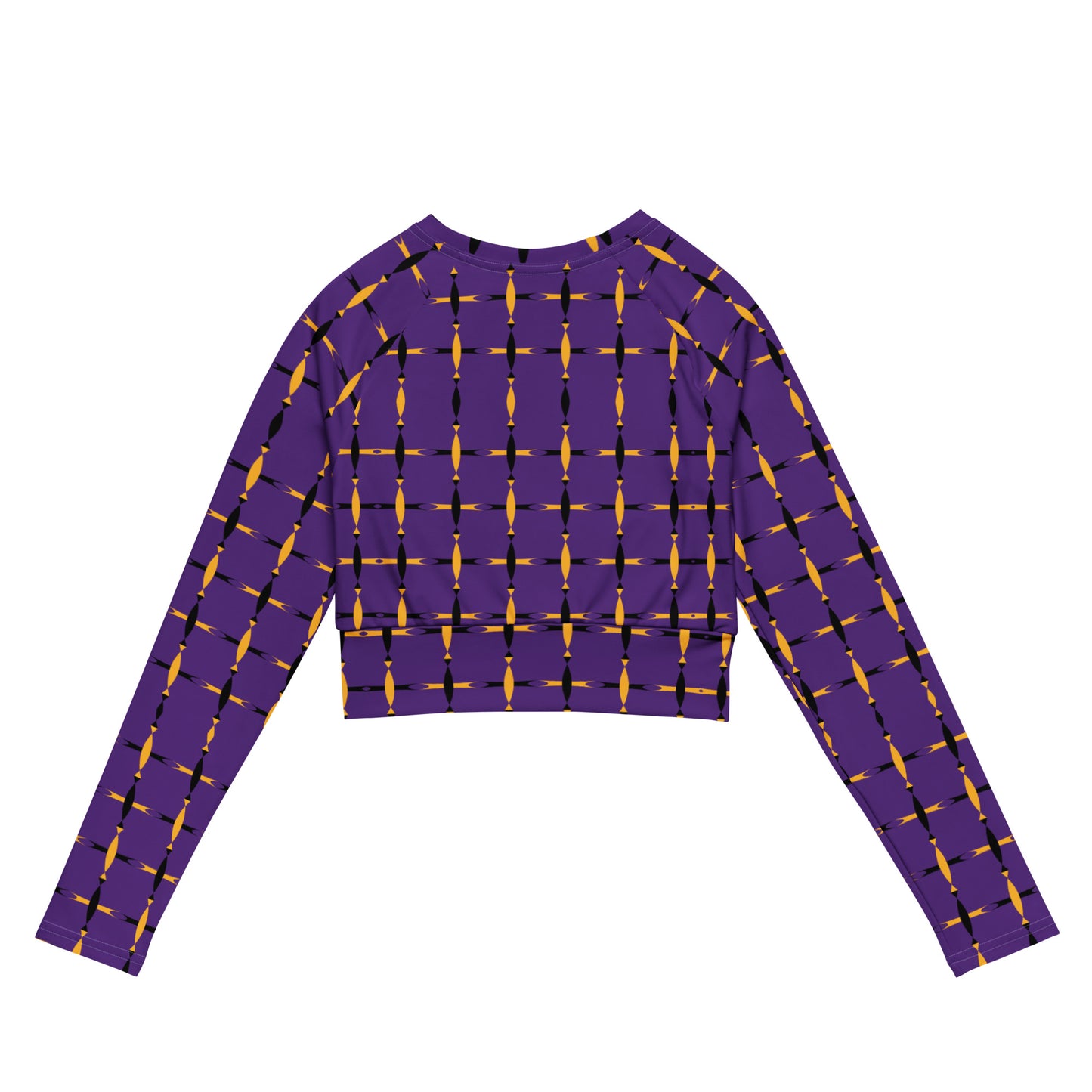 Gigi long-sleeve crop top