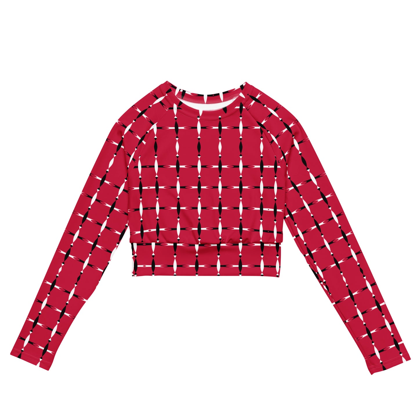 Gigi long-sleeve crop top