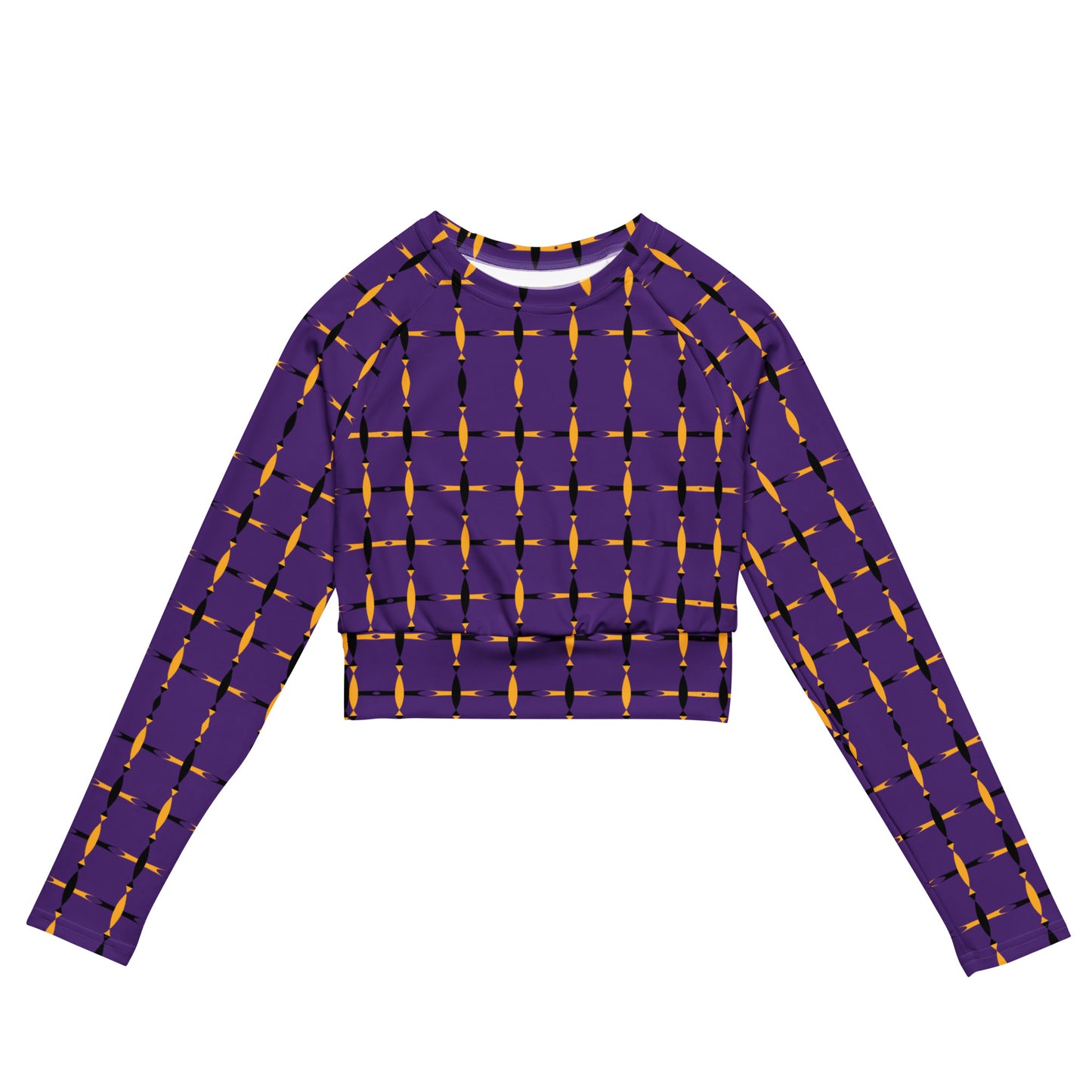 Gigi long-sleeve crop top