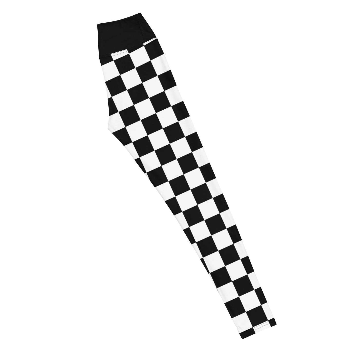 Checkered Flag yoga leggings