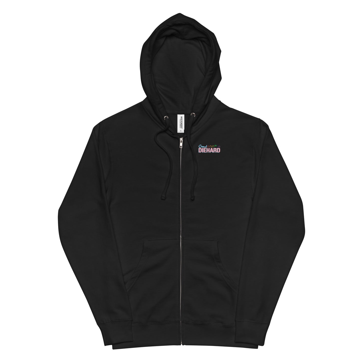 Casual Diehard Zip-Up Hoodie