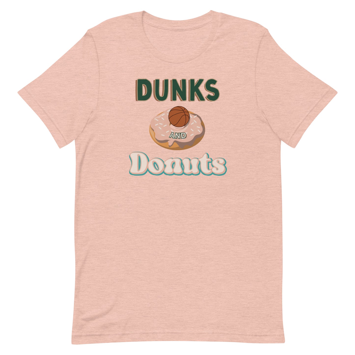 Dunks and Donuts Unisex t-shirt