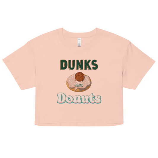 Dunks and Donuts crop top