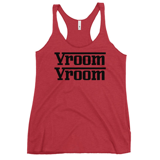 Vroom Vroom Racerback Tank (Italian)